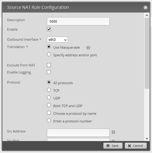 WAN masquerading Ubiquiti Edgerouter WAN masquerading Ubiquiti Edgerouter